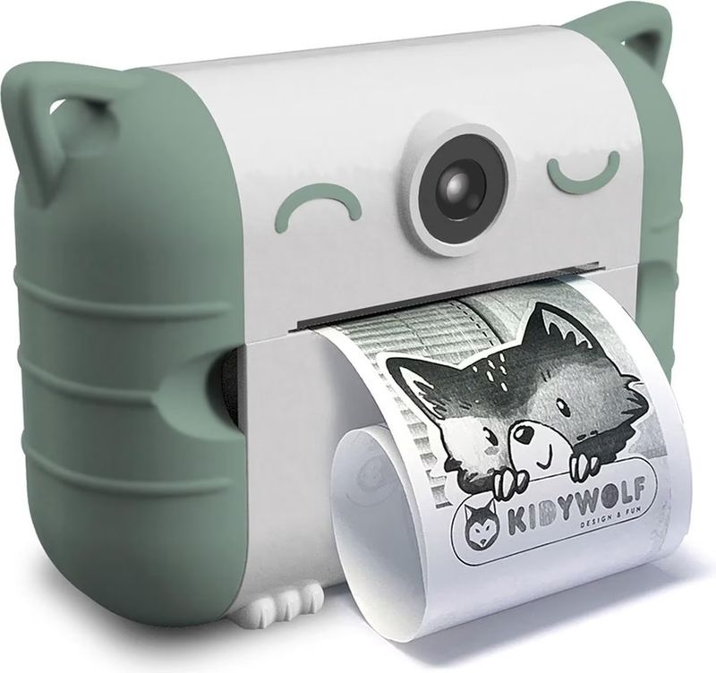 KidyPrint - Appareil photo a impression thermique Vert