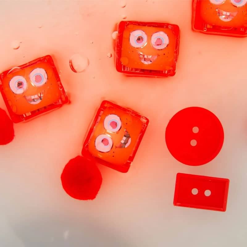 Cubes lumineux – Sammy – Rouge