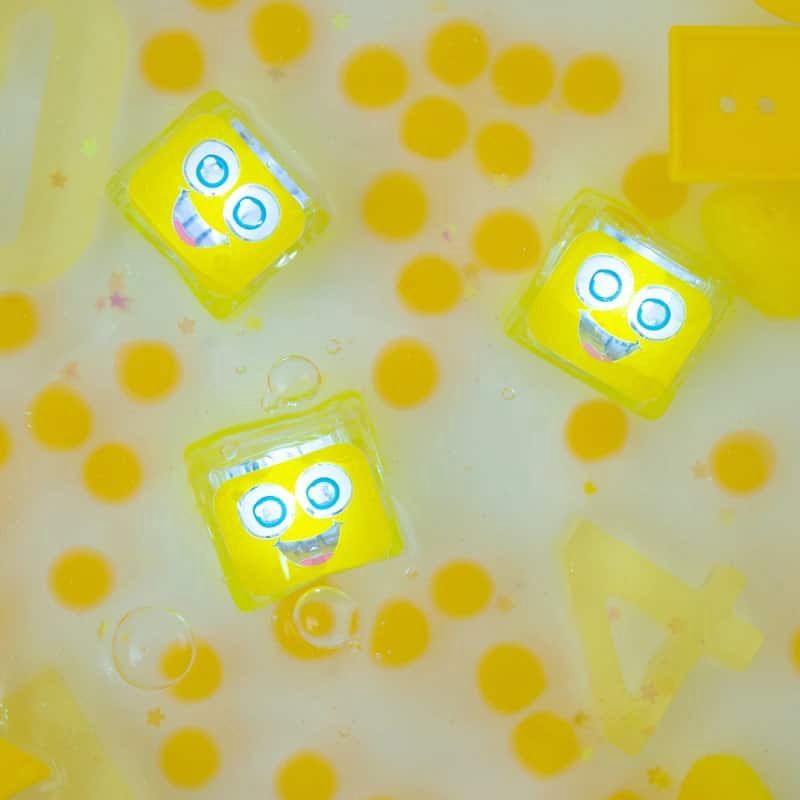 Cubes lumineux – Alex – Jaune