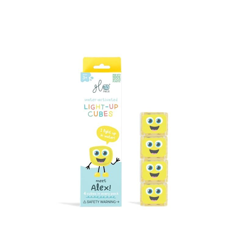 Cubes lumineux – Alex – Jaune