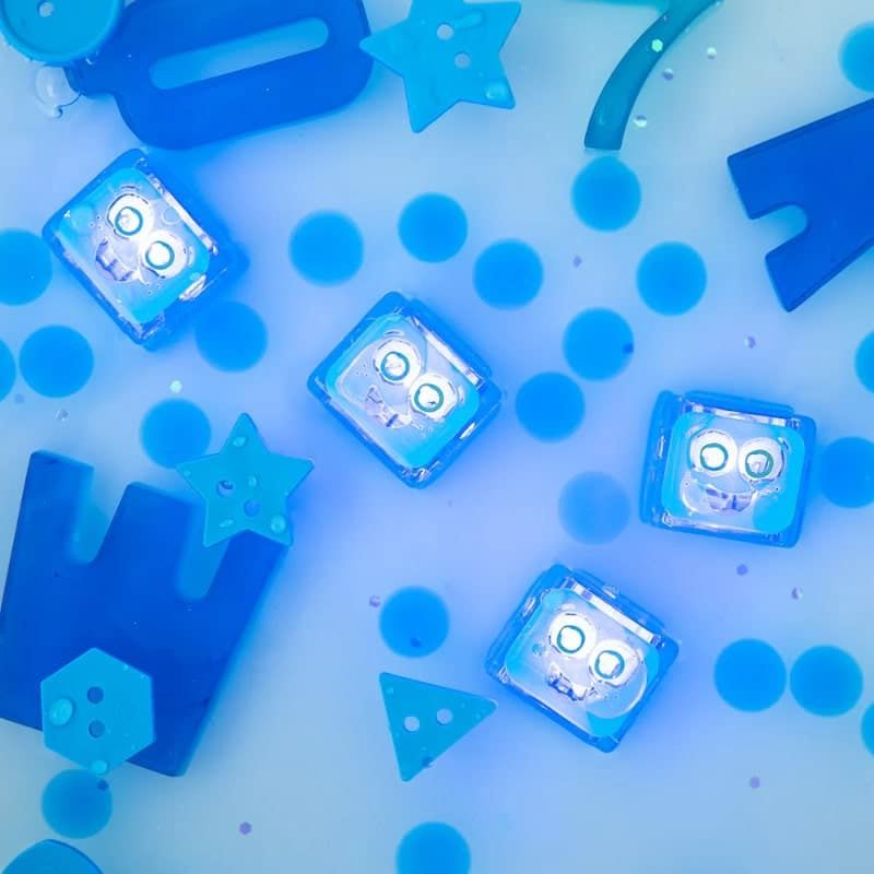 Cubes lumineux – Blair – Bleu