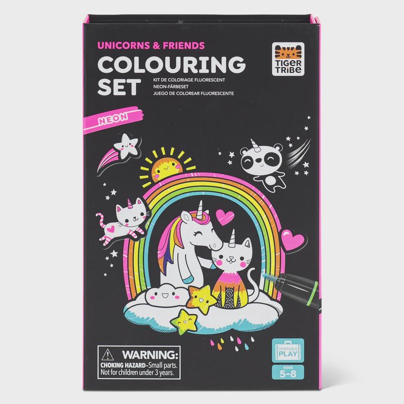 Coffret Néon - Licorne