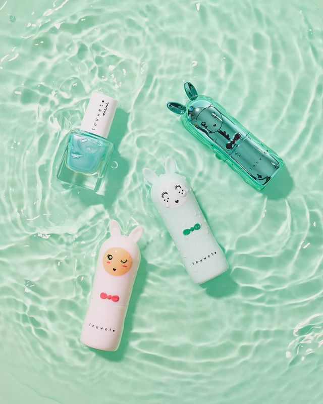 Duo Baume à lèvres &amp; vernis kids - Turquoise