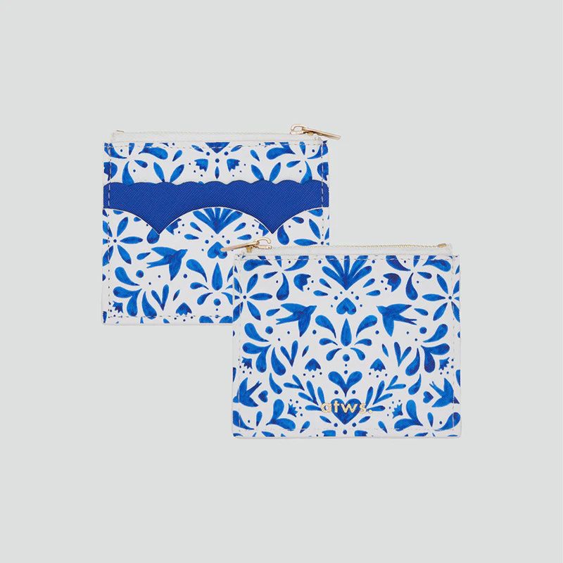 Hirondelles bleues - Portefeuille