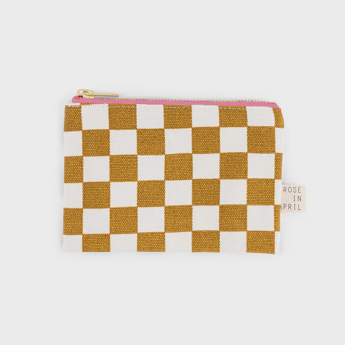 Porte-monnaie Marie  - Damier Caramel