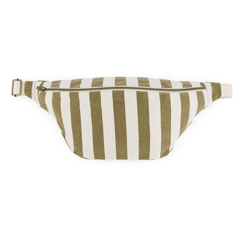 Banane - Rayures Olive / Ecru