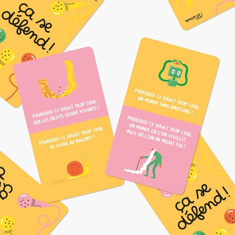 Jeu de discussion - Ça se défend !