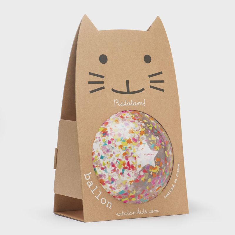Le Ballon Confetti 22 cm – Multicolore