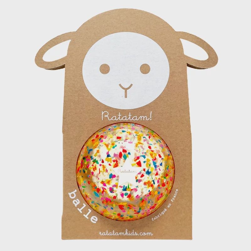 Le Ballon Confetti 10 cm – Multicolore