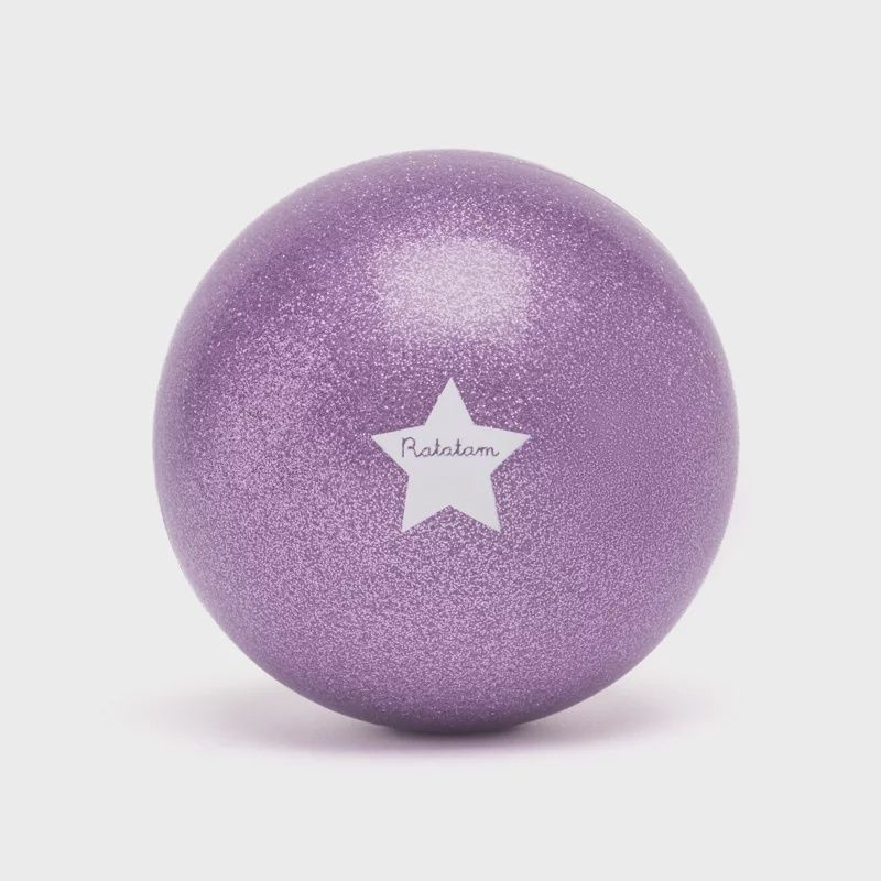 Ballon mouton pailleté 10 cm – Violet