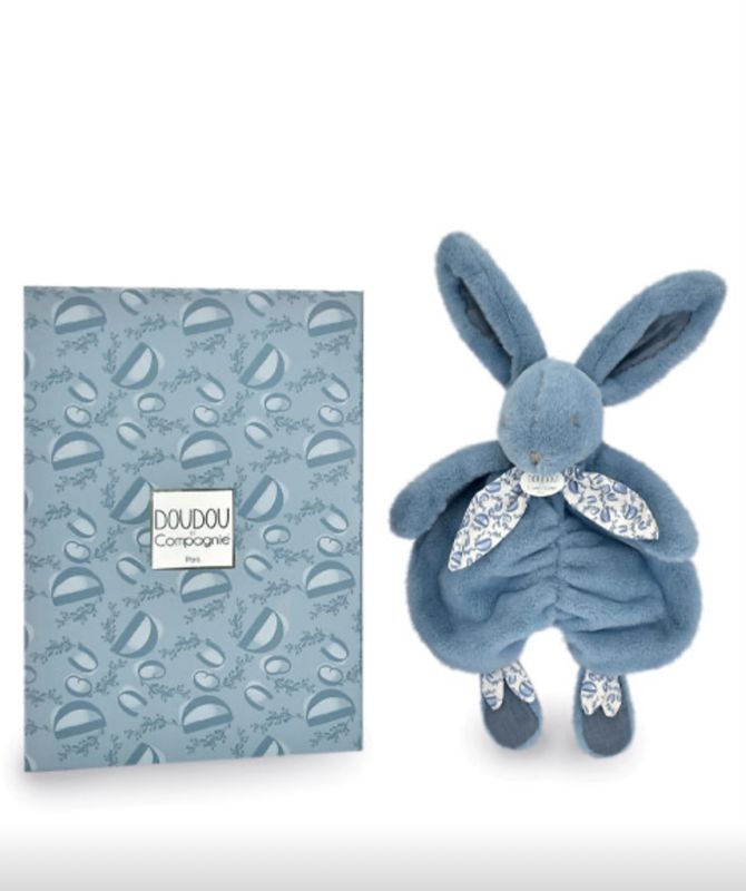Lapin Doudou - Bleu 29cm