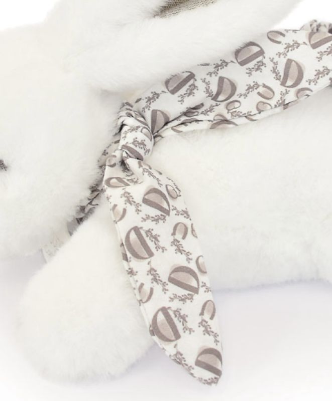 Lapin Pantin - Blanc 25cm