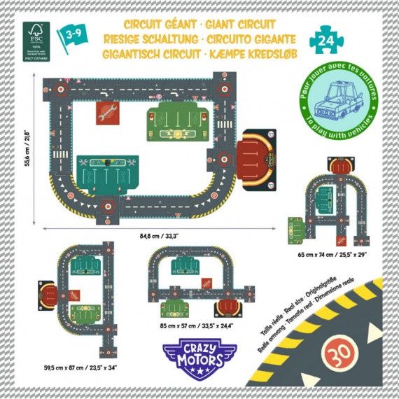 Crazy Motors - Circuit Géant