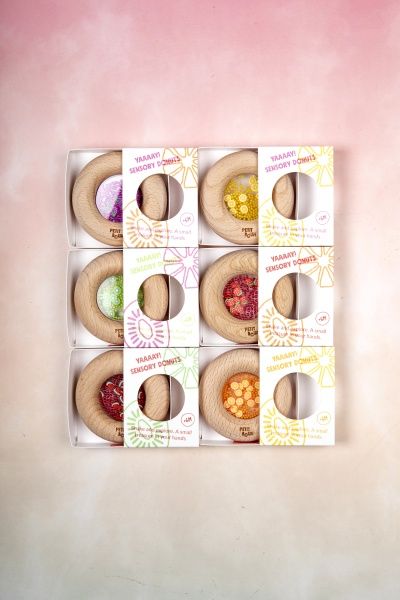 Donut sensoriel - Raisin