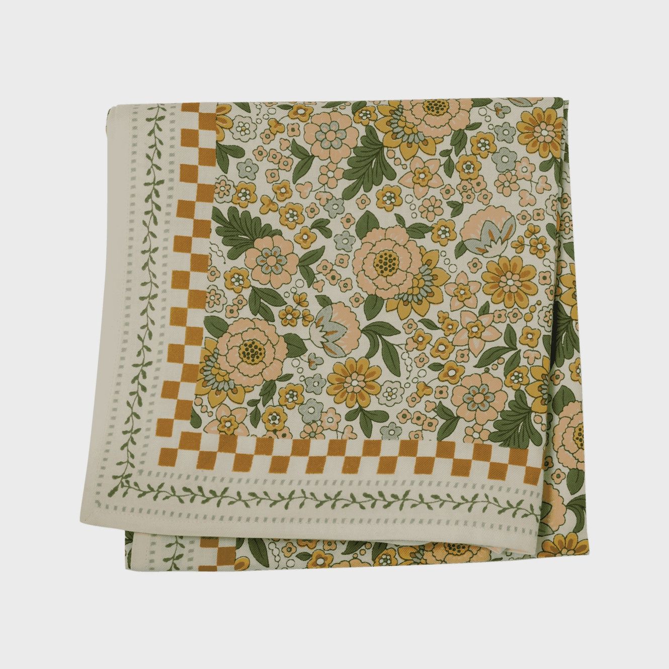 Écharpe imprimée de fleurs indiennes Amaia Rose