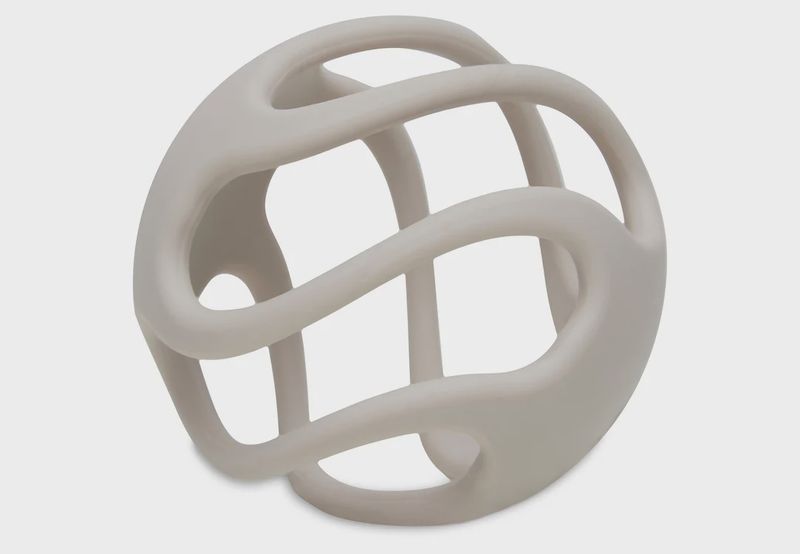 Anneau de dentition Silicone Ø 9,5cm Silicone - Nougat