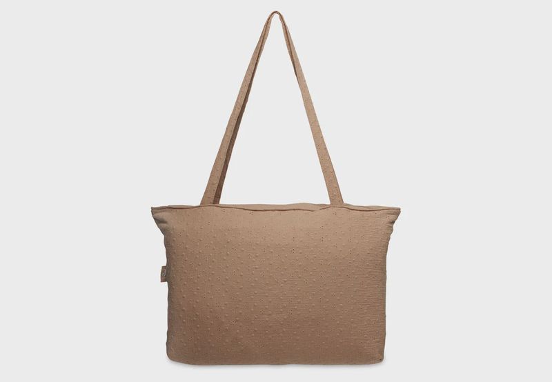 Broderie Shopper - Biscuit