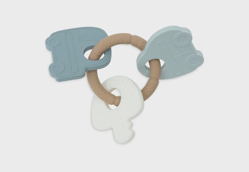 Anneau de Dentition Porte-clé En Silicone - On The Go