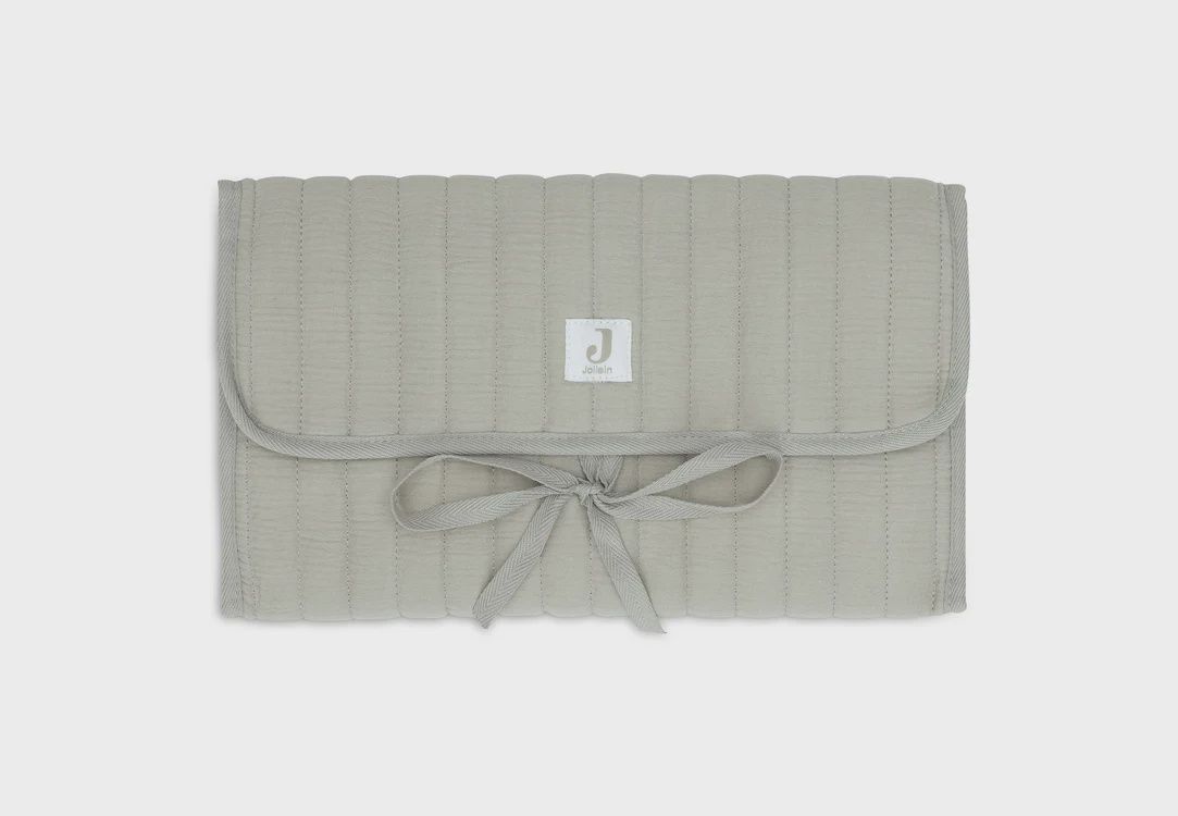 Tapis à Langer nomade Gaze de Coton - Olive Green