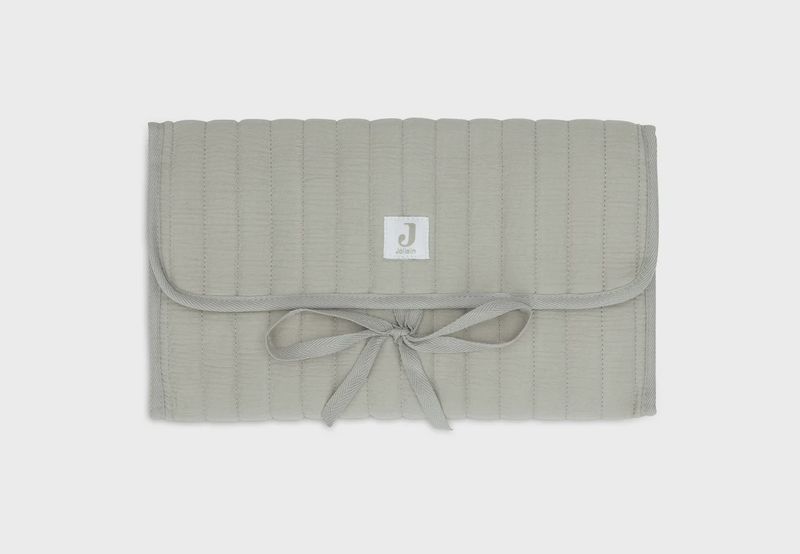 Tapis à Langer nomade Gaze de Coton - Olive Green