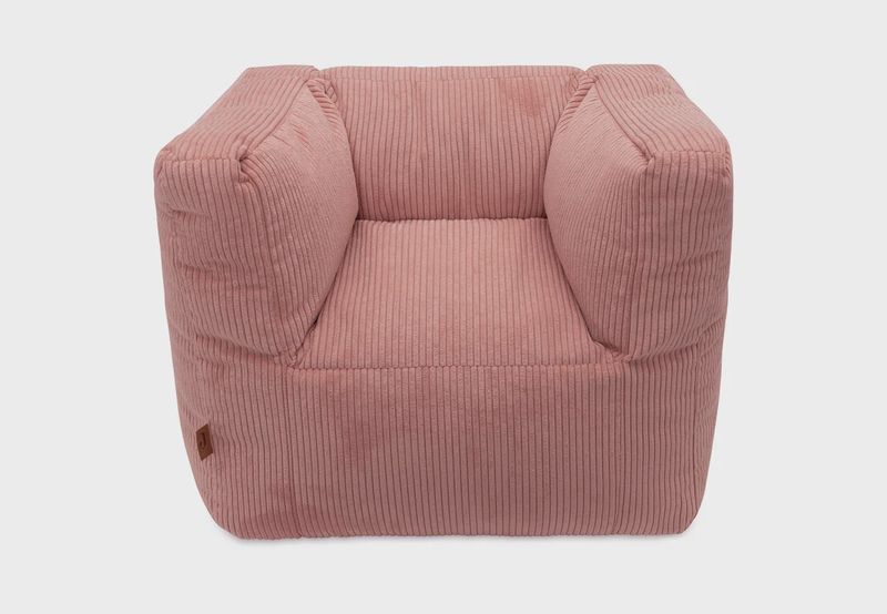 Fauteuil Pouf Enfant Corduroy - Wild Rose
