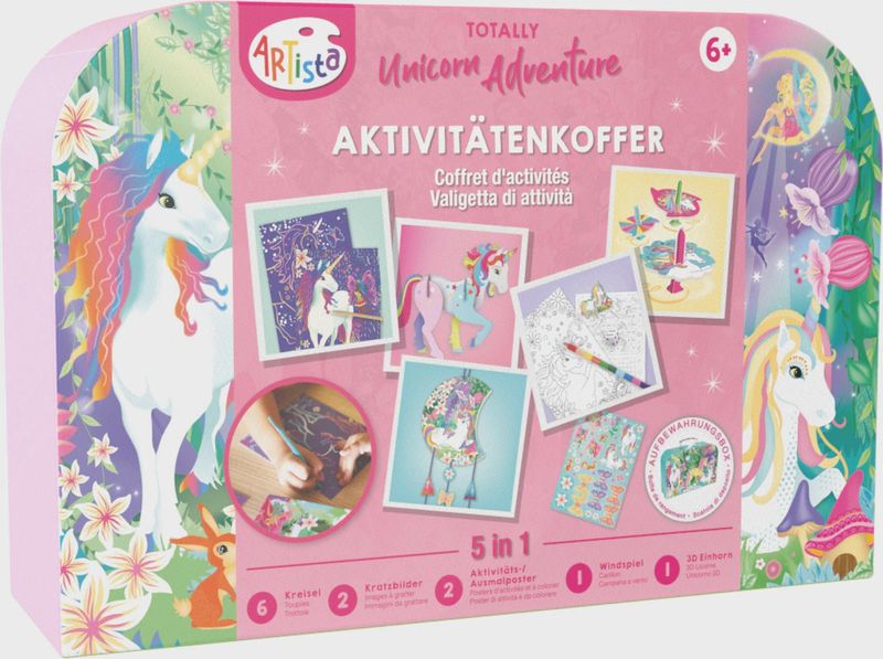 Coffret d&#39;activités Licorne 5in1