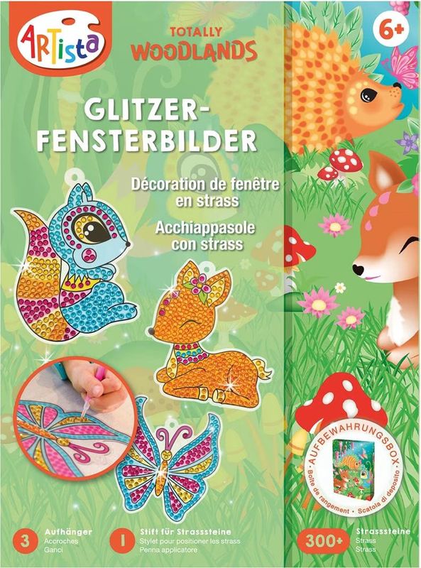 Décorations de fenêtre scintillantes