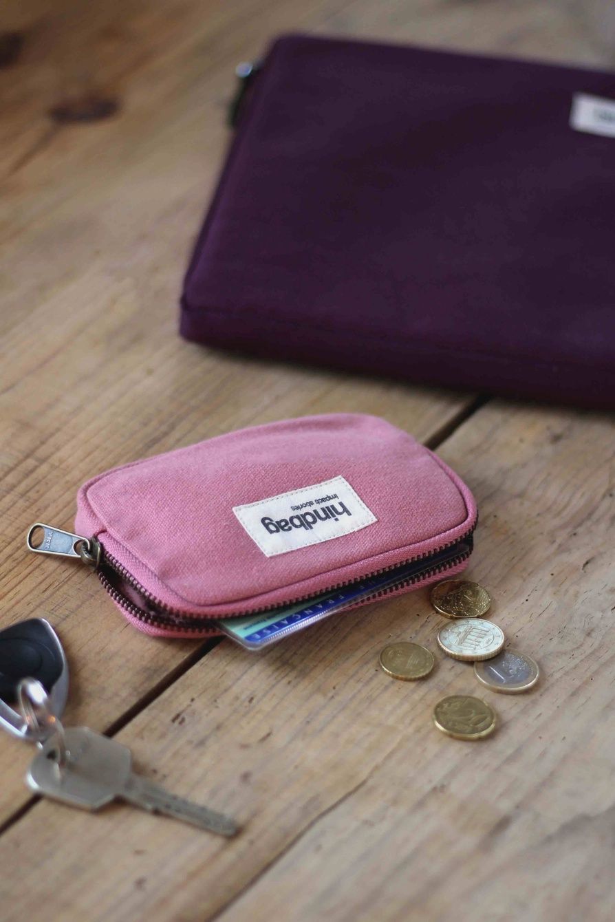 Porte-monnaie Lili - Rose Blush