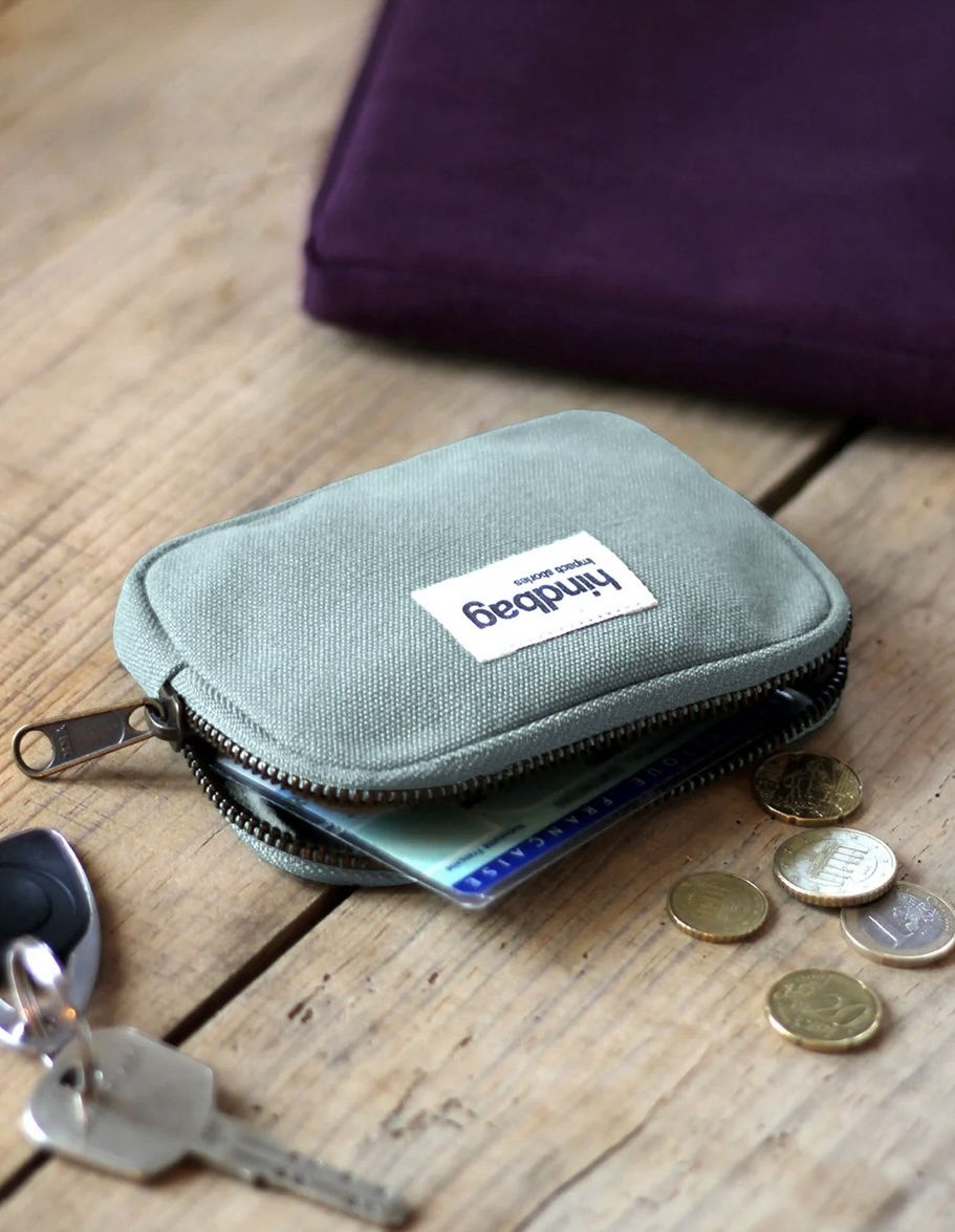 Porte-monnaie Lili - Sauge