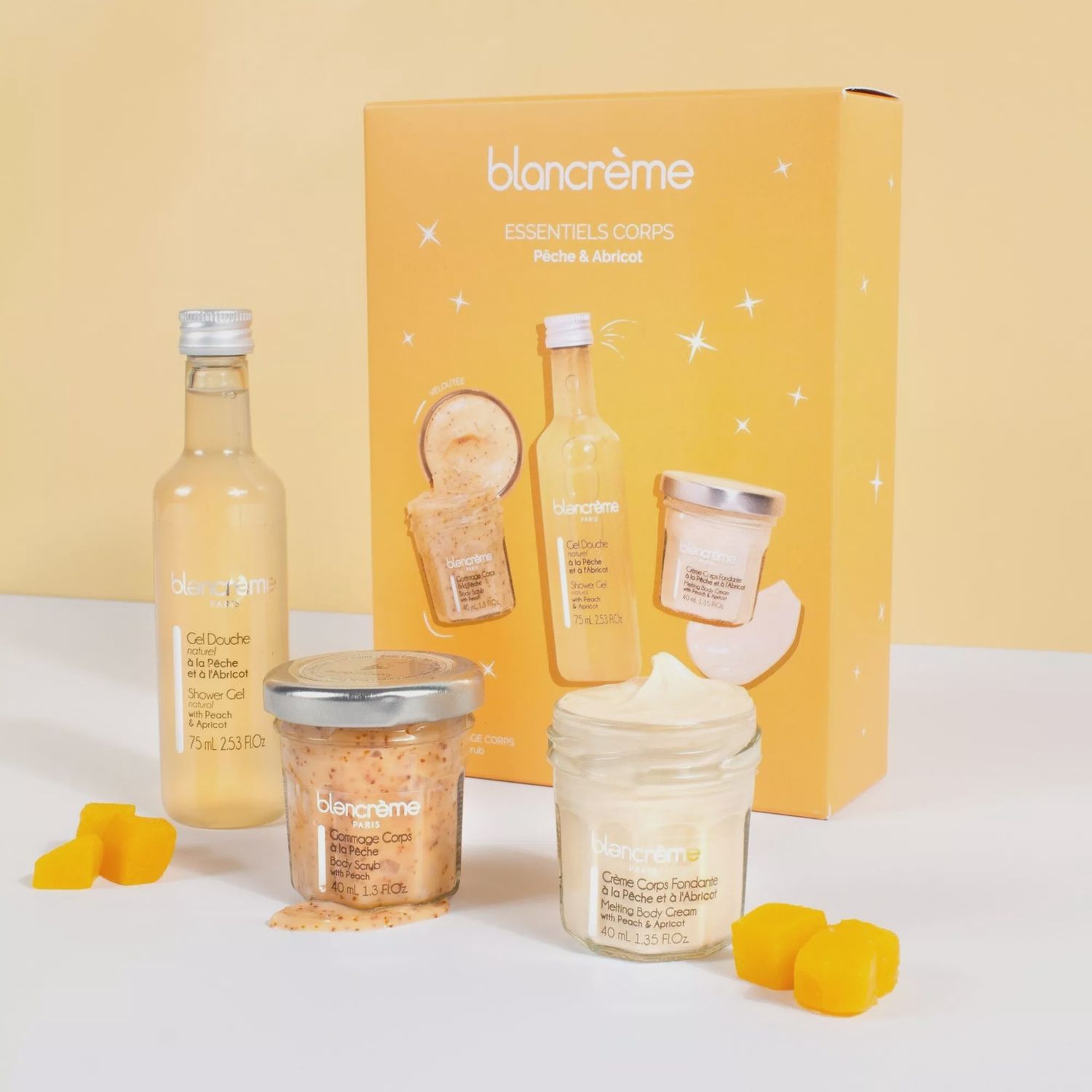 Coffret Trio essentiel - Pêche &amp; Abricot