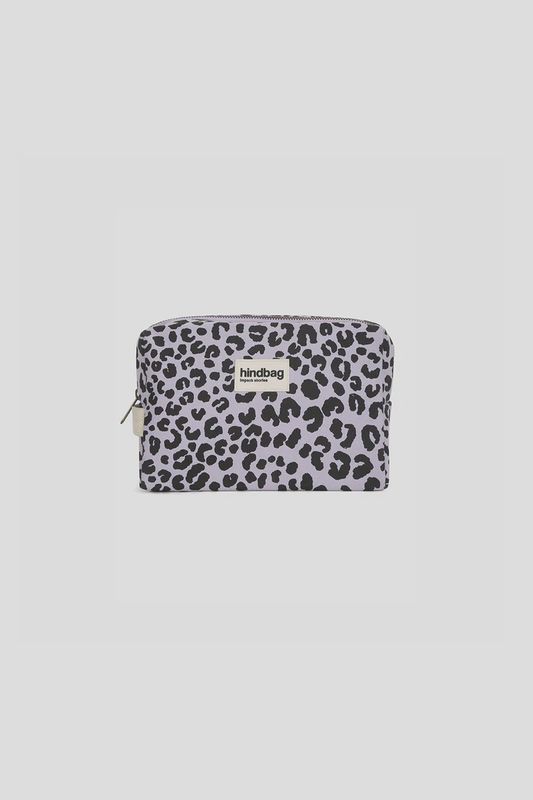 Trousse Léon - Léopard Lilas