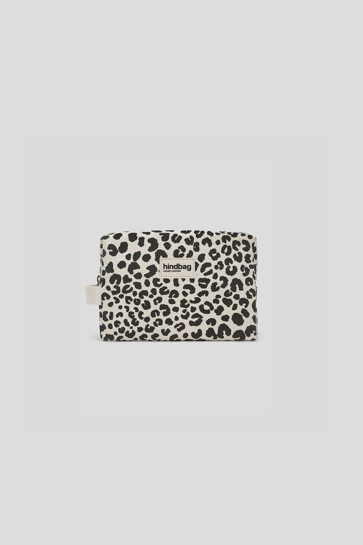 Trousse Léon - Léopard Beige