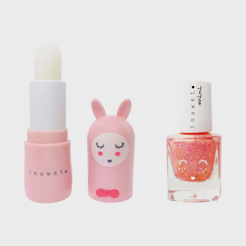 Duo baume &amp; vernis kids - Rose Clair