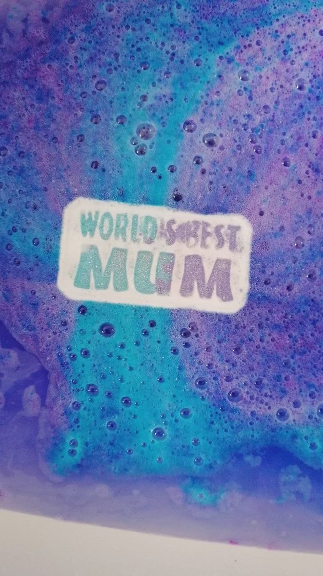 Bombe de bain pour la fête des mères