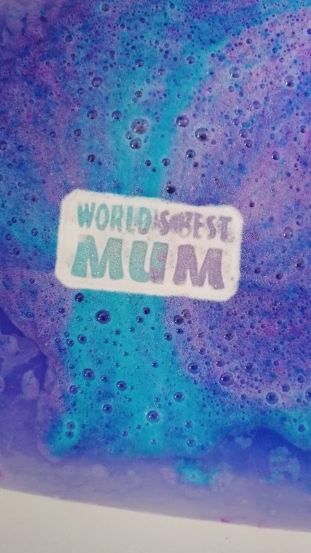 Bombe de bain pour la fête des mères
