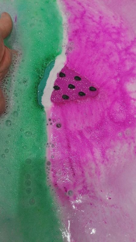 Bombe de bain -Pink Pastèque