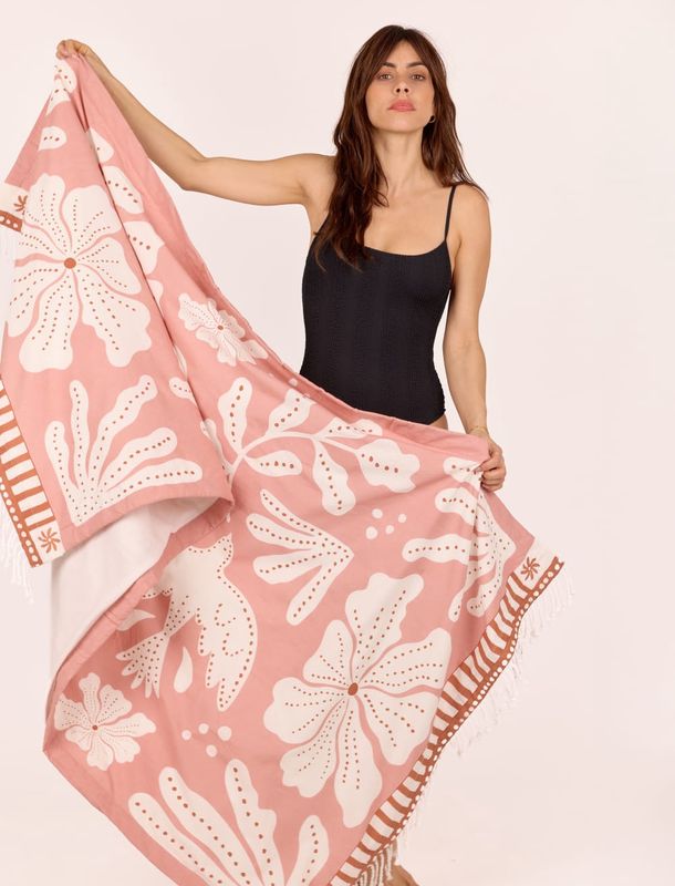 Fouta - Colombe Rose