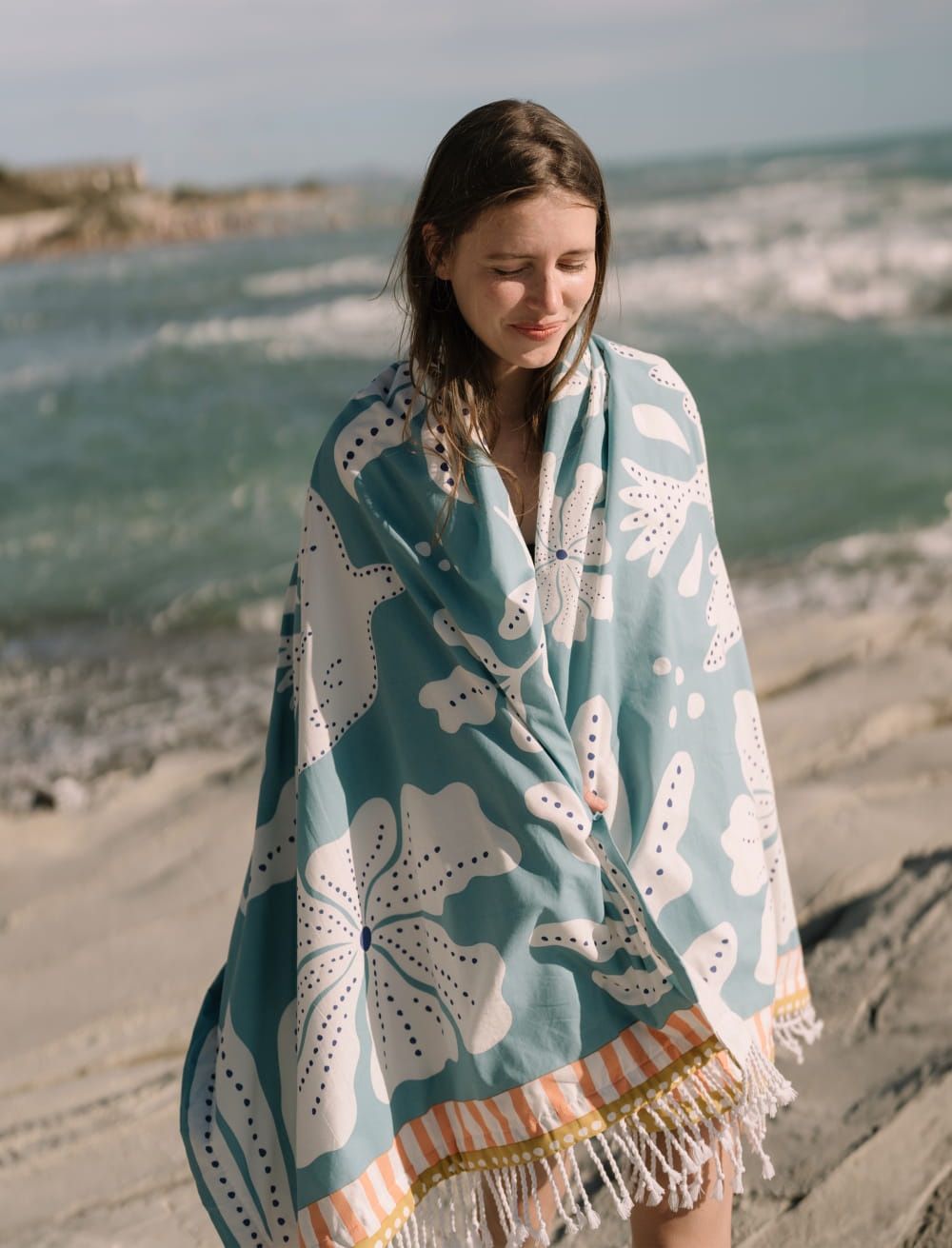 Fouta - Colombe Bleu
