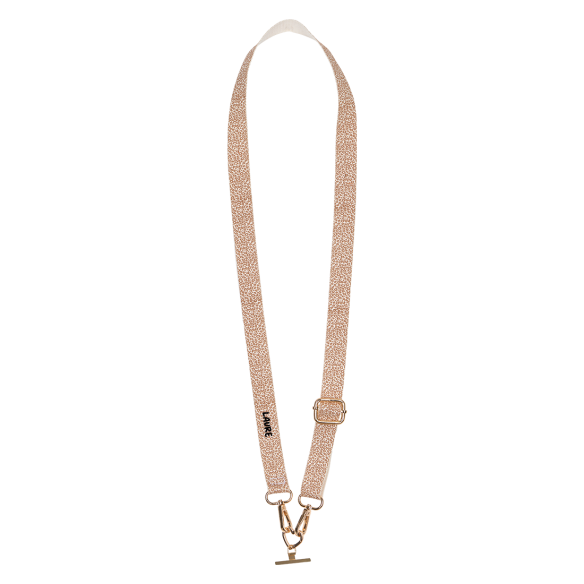 Sangle de téléphone - Léopard Beige/marron