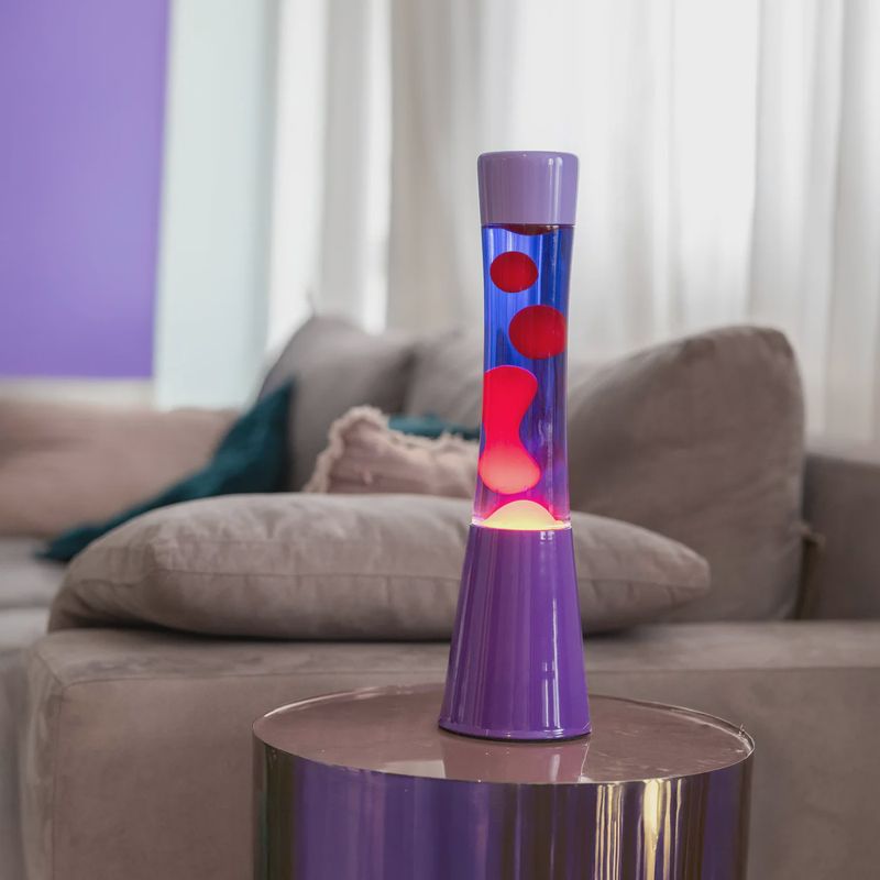 Lampe à lave - Dégradé violet