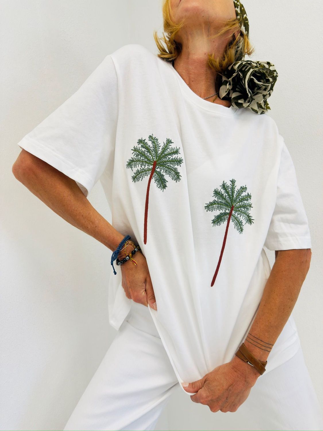 T-shirt - Palmiers
