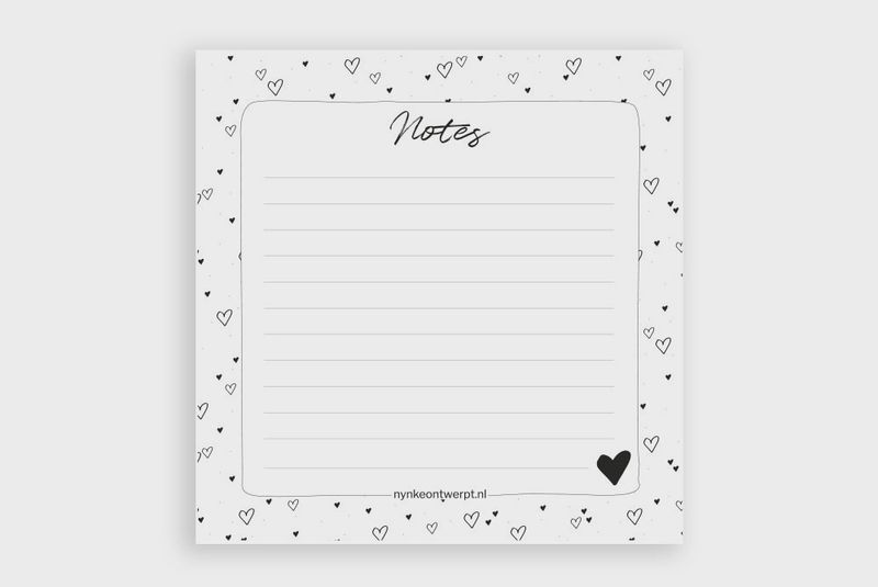 Bloc-notes | Notes Hearts