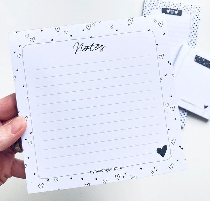 Bloc-notes | Notes Hearts