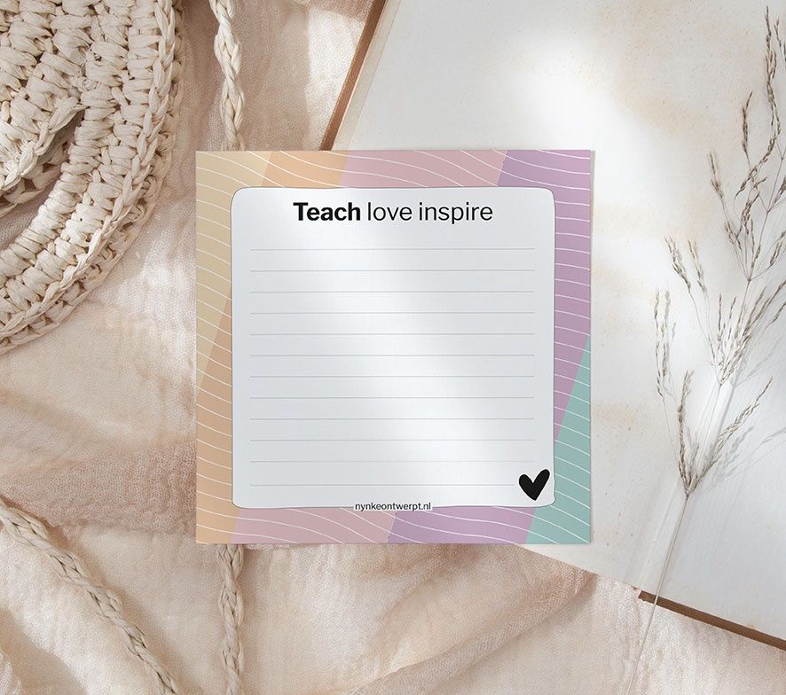 Bloc-notes | Remarques | Teach Love Inspire