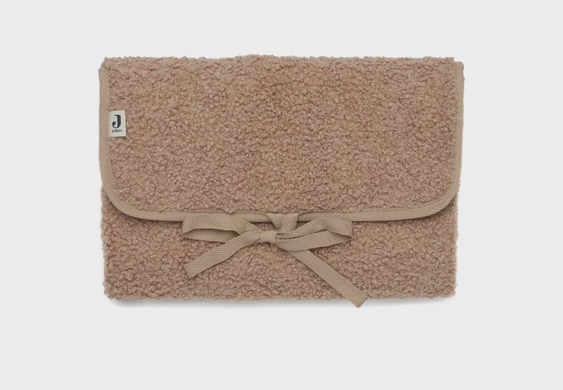 Tapis à Langer nomade Boucle - Biscuit