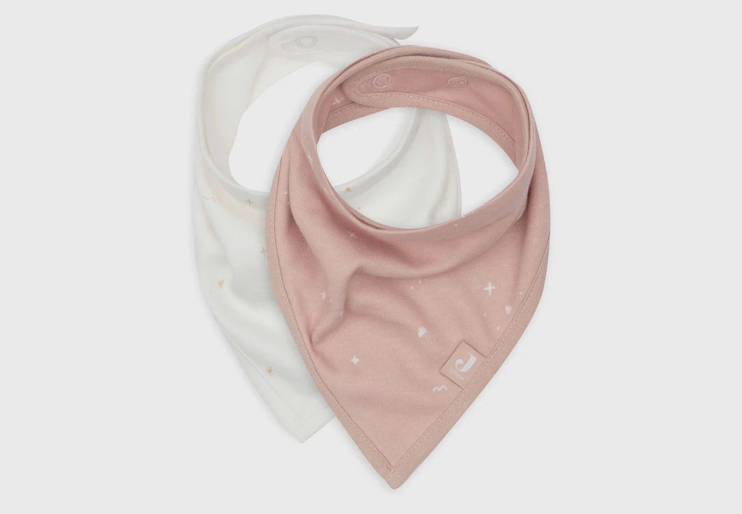 Bavoir Bandana Twinkling - Wild Rose - 2 Unités