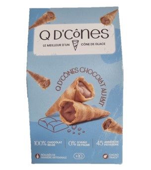 Q D’Cônes - Chocolat au lait