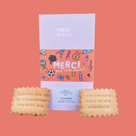 Biscuits Merci pour cette année