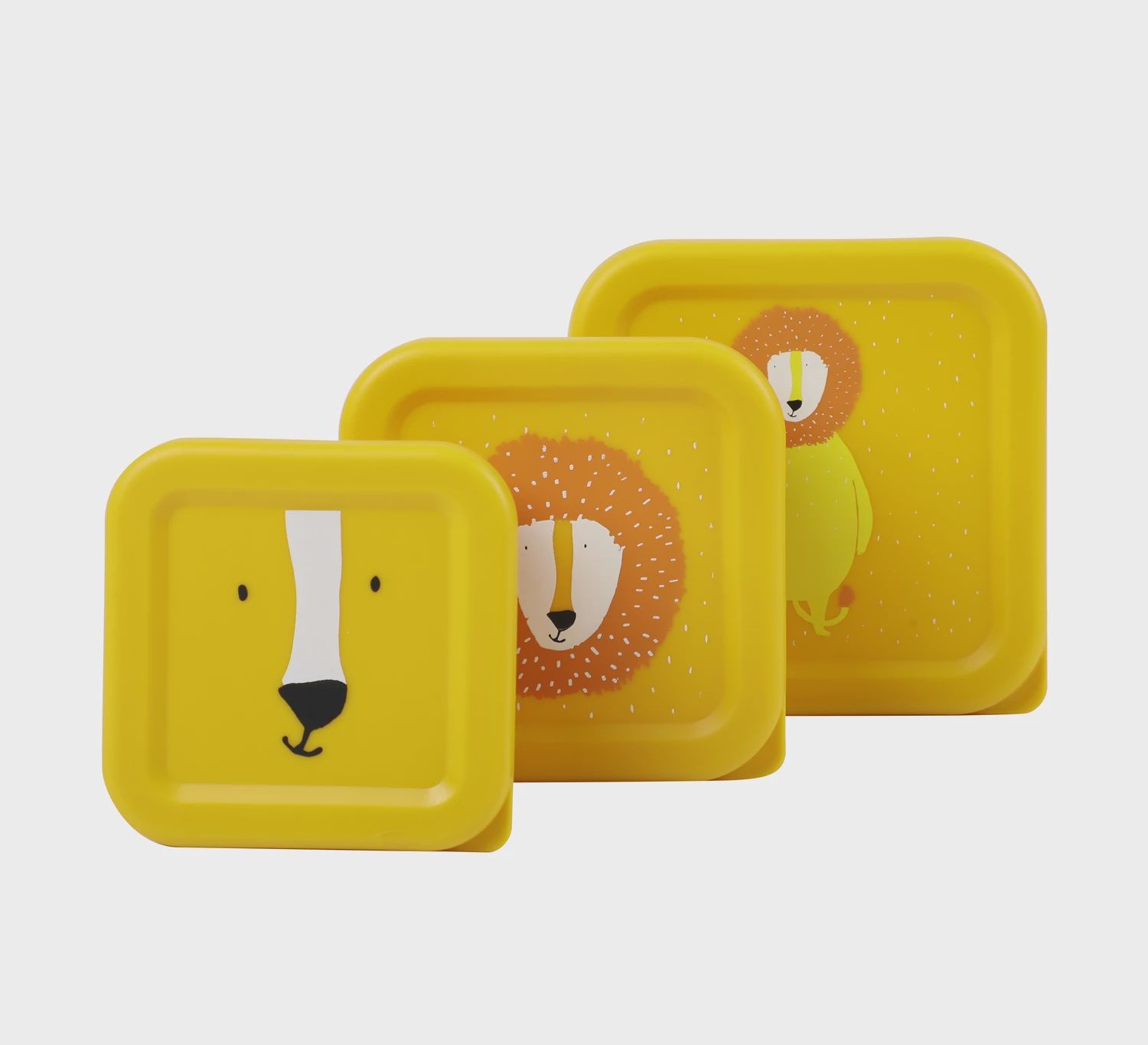 Boîtes à goûter - 3 pièces - Mr. Lion
