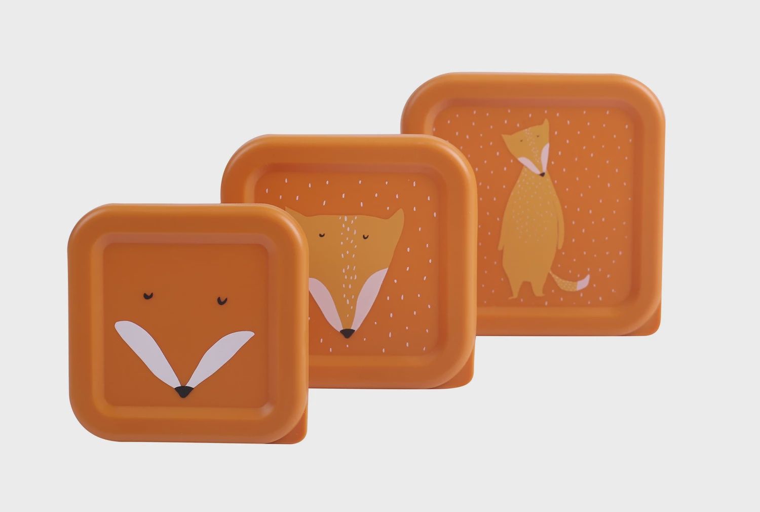 Boîtes à goûter - 3 pièces - Mr. Fox
